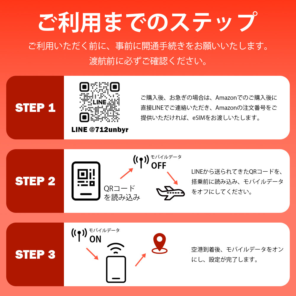 台湾 esim 3-10日間 完全無制限 当日発行可能